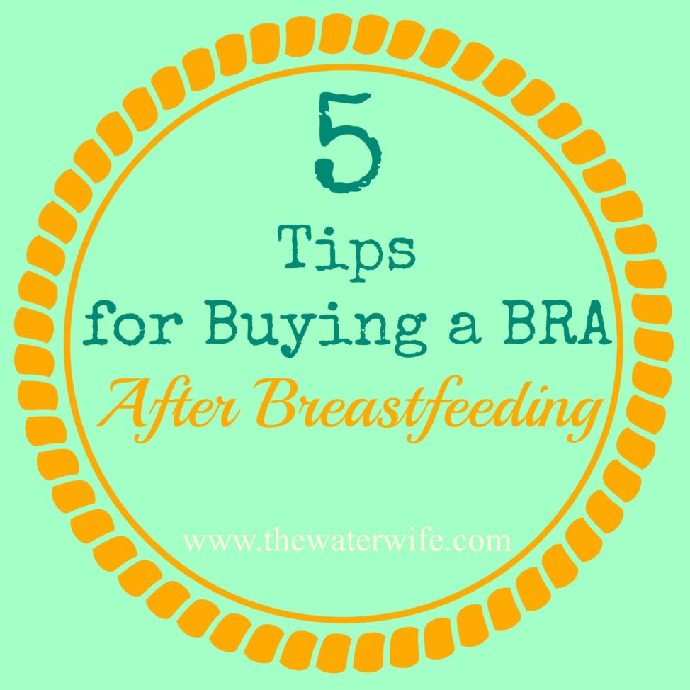 bra shopping after breastfeeding