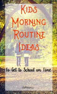 Fabulous morning routine ideas you can start using RIGHT NOW to create peaceful and calm early mornings while getting everyone out the door and to school on time! Just what my family needed, I'm one happy mama!